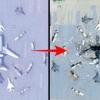 [포착] 중국 사막서 산산조각 난 日 자위대 비행기?…위성사진 분석해 보니