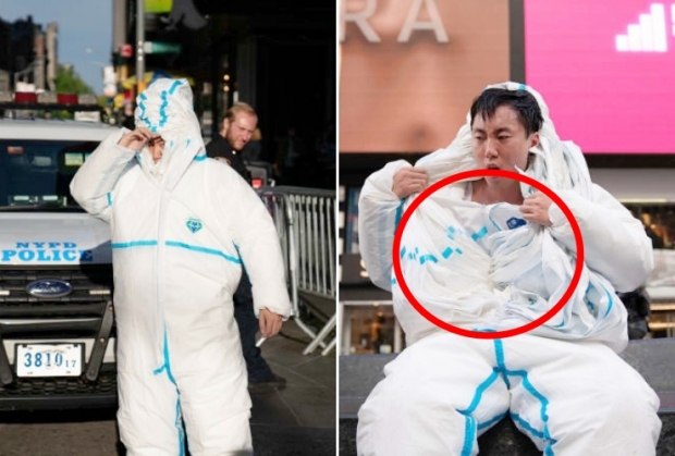 “괴물 된 듯”…방호복 27벌 겹쳐 입은 中남성 사연 [월드피플+]