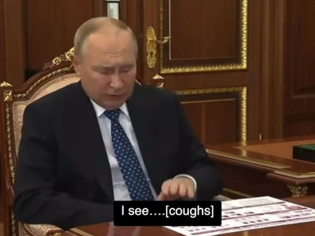 “푸틴, 몇달간 체중 8㎏ 줄어…기침 지속에 건강 검진 받아”