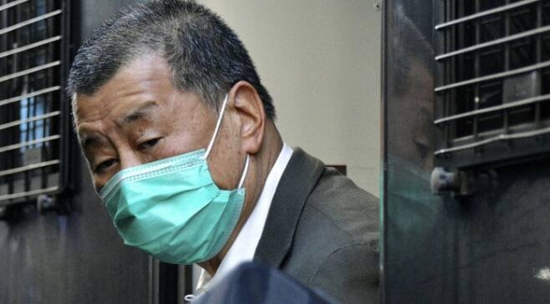 “홍콩 빈과일보 前사주, 영국이 도와야”…민주화 인사들 ‘종신형’ 살 수도