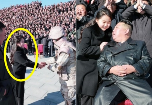 [포착] 고개 숙이는 법? 몰라요…北 김정은 딸, ‘존귀함’ 증명한 장면