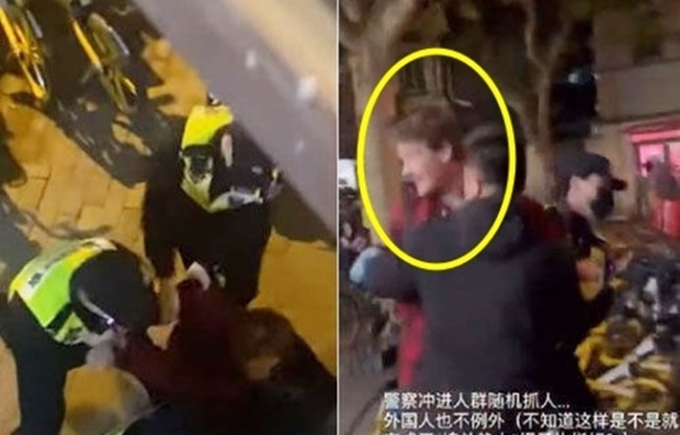 시위 취재 BBC 기자 폭행 논란에 中 외교부 “언론인 교육이나 똑바로”