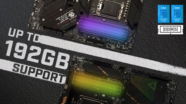 언제 다 써? 192GB DDR5 메모리 탑재 일반 소비자용 메인보드 등장 [고든 정의 TECH+]