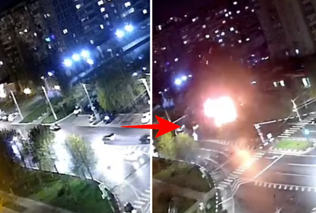 [포착] ‘자국 도심’에 실수로 폭탄 떨군 러 전투기…굴욕 그 자체(영상)
