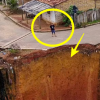 집 앞에 거대 낭떠러지가…브라질, 위험천만 분화구 증가 [지구를 보다]