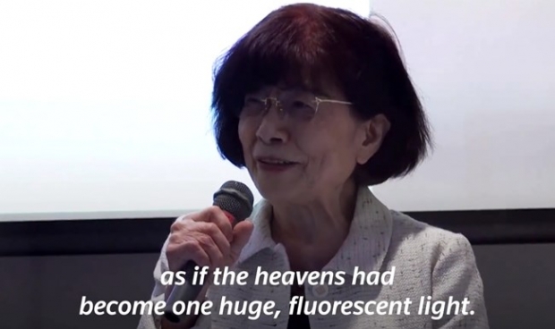 日 히로시마 원폭 피해 85세 할머니가 영어공부 시작한 이유