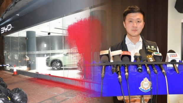 홍콩 삼합회, 대륙 출신자 밀집 中 점포만 돌며 ‘붉은색’ 테러