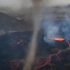 [영상] 지옥의 소용돌이…아이슬란드 화산서 ‘토네이도’ 포착
