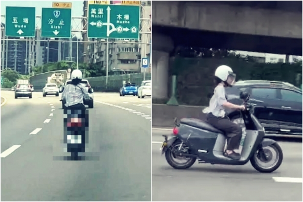 대만서 전동스쿠터로 고속도로 질주한 ‘한국 여성’ 포착 [대만은 지금]