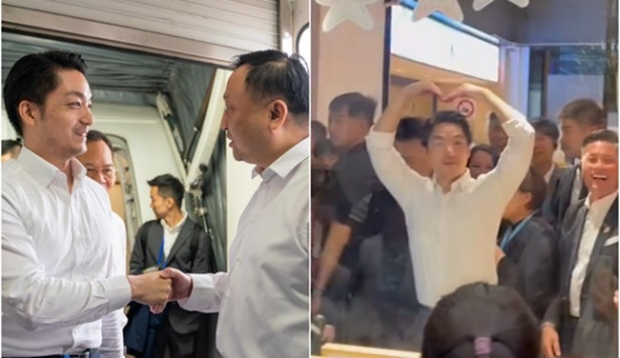 中 상하이로 간 장제스 증손자 타이베이시장 “느낌 좋다” [대만은 지금]