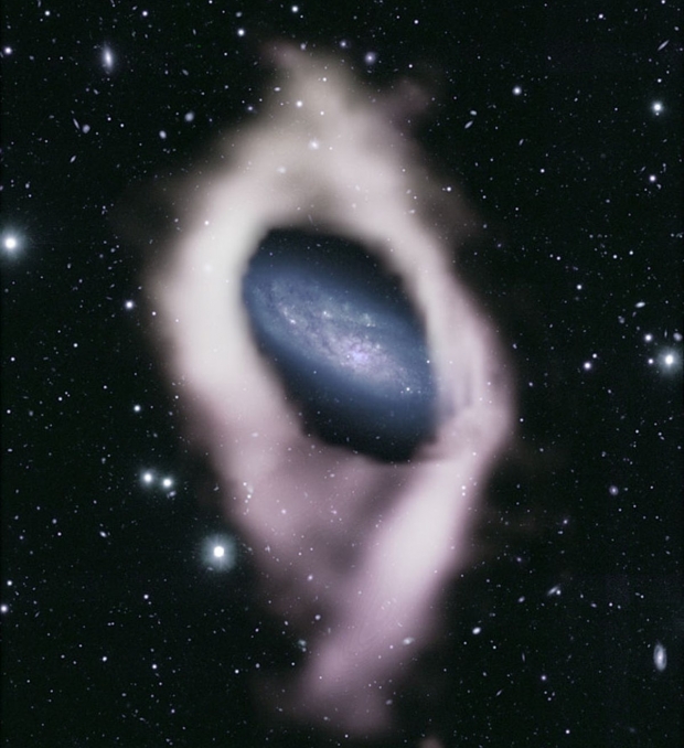 숨겨진 ‘극고리’를 가진 은하 NGC 4632 포착 [우주를 보다]