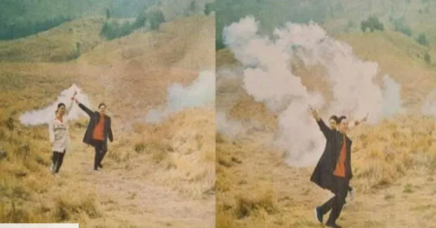‘특별한 웨딩사진’ 찍으려다 ‘신의 산’에 불 지른 인도네시아 커플 징역 위기 [여기는 동남아]