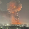 ​하늘로 치솟은 불기둥…우즈벡 수도 공항 인근서 대규모 폭발 발생 [포착]