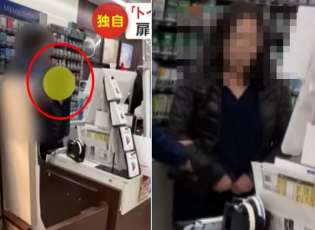 “소변 급해!”…日편의점서 방뇨 시도한 여성, 현장 영상 보니[여기는 일본]