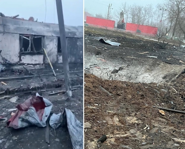 최악의 ‘팀 킬’?…‘자국 마을’에 실수로 폭탄 떨군 러 군용기[포착]