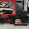 [포착] “탱크는 이렇게 몰라우!”…北 김정은, 직접 탱크타고 열정적 지도