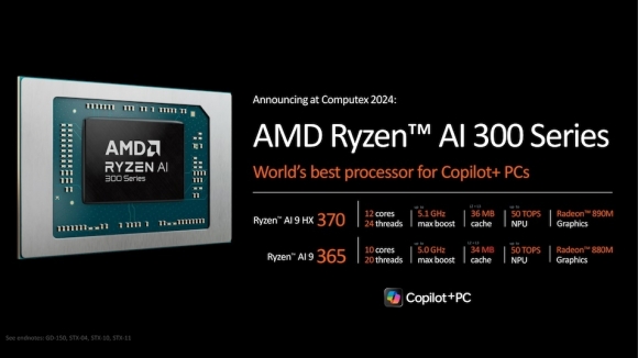 AI 노트북 최강자는 바로 나…AMD 라이젠 AI 300 시리즈 공개 [고든 정의 TECH+]