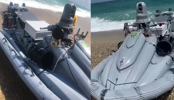 폭발물 가득한 우크라 신무기?…자폭드론으로 개조된 ‘제트스키’ 발견 [포착]