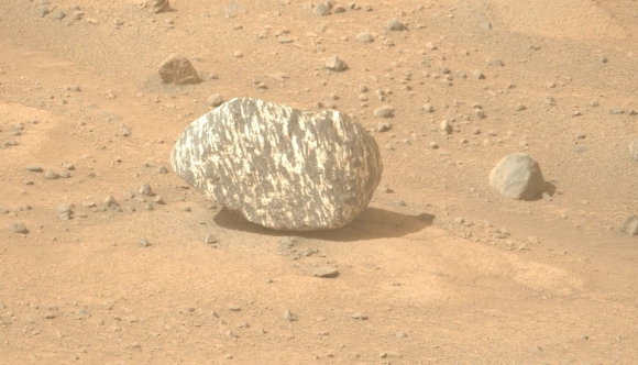 NASA, 우주 화성서 ‘얼룩말 바위’ 발견