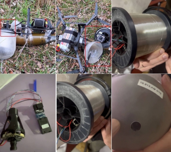 “전자전도 문제없다”…러시아, 무선 대신 광섬유 연결된 드론 운용 [최현호의 무기인사이드]