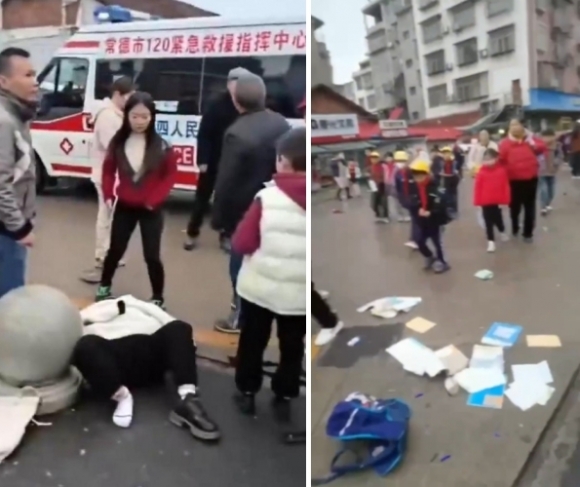 (영상)아이들 등굣길에 참사…中 ‘35명 사망’ 이어 또 차량 돌진 사고[포착]