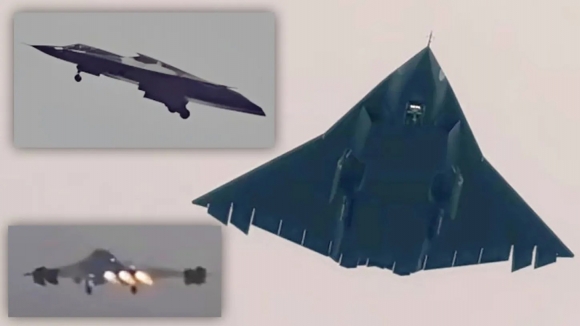 [포착] 美 F-47 나와라!…中 6세대 스텔스 전투기 J-36 시험 비행 포착 (영상)