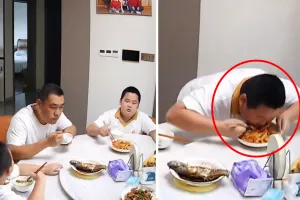 규모 4.3 지진도 막지 못한 中 소년 식탐