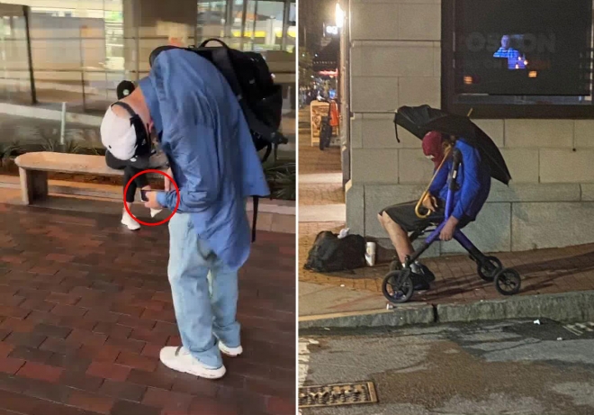(영상) ‘좀비 같은 마약 중독자’ 美 명품 쇼핑가 등장…민주당 시장 ‘흡입기’ 나눠줬다? [포착]