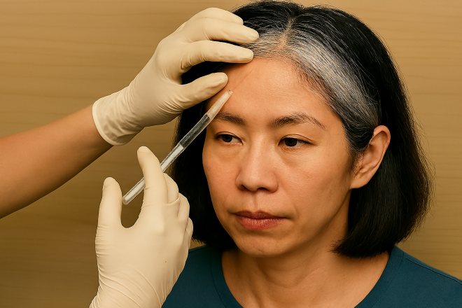 하얗게 센 머리, 이젠 안녕! ‘백발 주사’라는 게 있다고?
