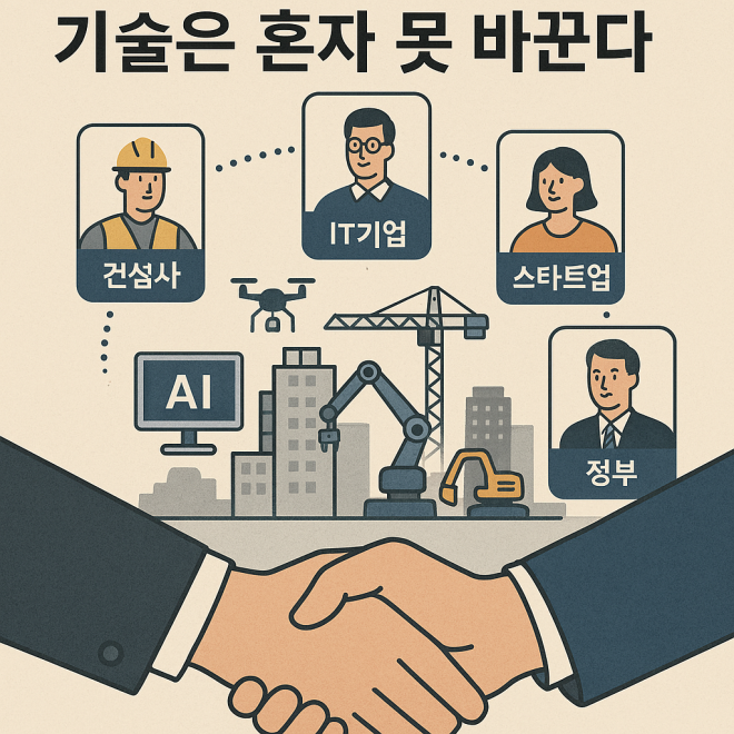 스마트 건설, 기술보다 중요한 건 ‘협업 생태계’ [노승완의 공간짓기]