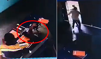 (영상) 망치로 교도관 머리 내리치고…CCTV 포착된 충격 탈옥