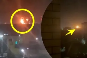한밤중 ‘ 초대형 불기둥’ 솟은 러 정유공장…러 아닌 나토 