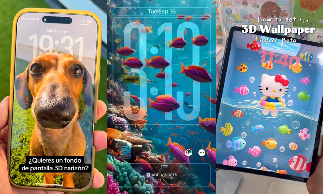 (영상) 아이폰 잠금 화면 3D로 설정하는 법