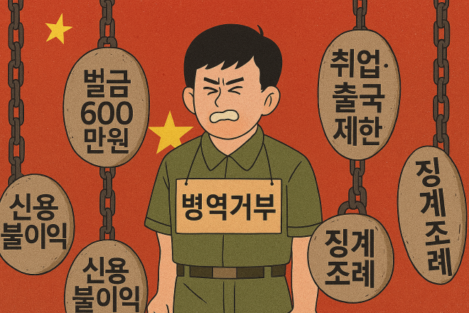 병역 거부한다고? 취업·출국·신용평가 불이익 준다