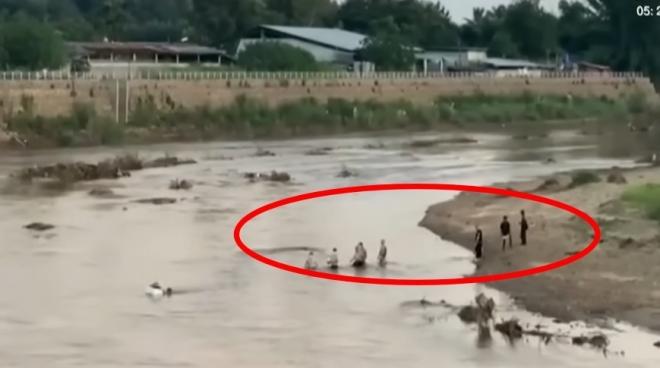 (영상) “한국인도 포함, 강 건너다 사망도”…스캠 범죄자 추정 1000여명 대탈출 [포착]