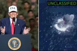 “바다선 이겼다…이제 육상이다” 트럼프, 미군 마약선 4척