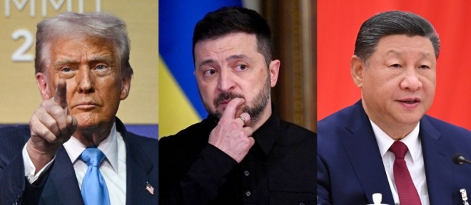 젤렌스키의 호소 “트럼프, 한국서 시진핑 만나면 함께 러시아 압박해달라”