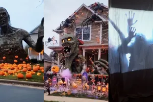 (영상) 온동네가 귀신 소굴?!…핼러윈 맞은 미국 주택가 풍경