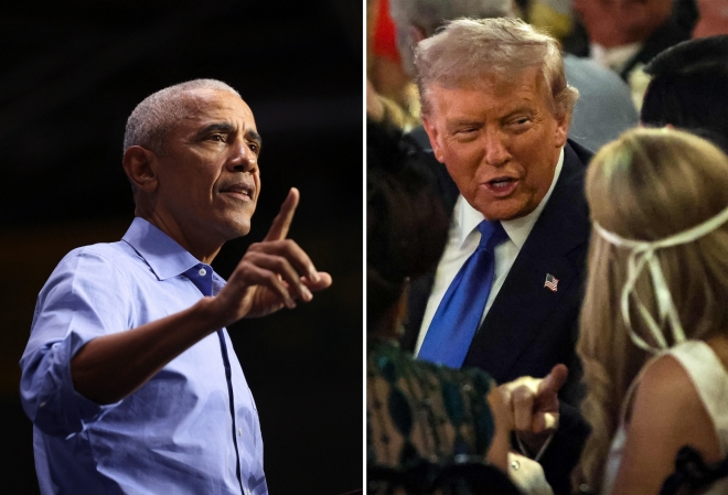 “백악관은 광기 그 자체”…오바마, 트럼프에 분노 폭발