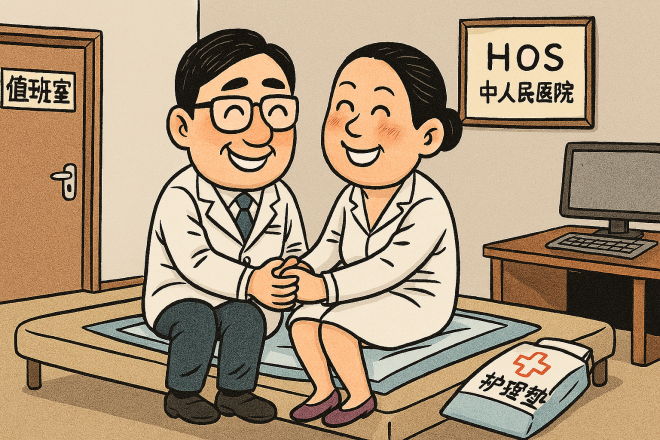 병원 당직실서 ‘부적절 영상’ 유출…의사 2명 ‘직무 정지’ 철퇴