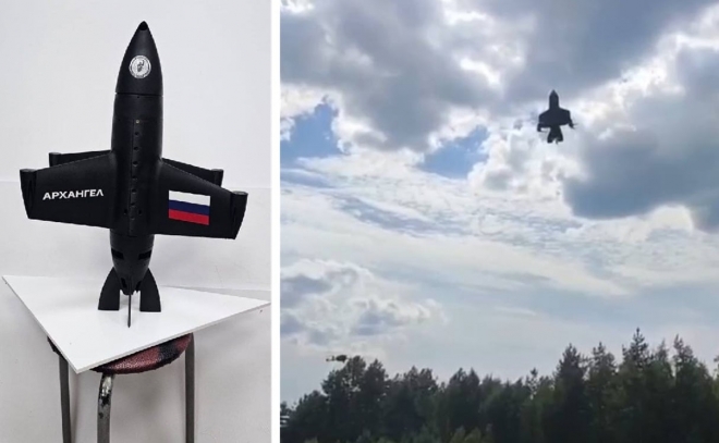 “드론엔 드론으로”…러 ‘아르한겔’ 요격 드론 시험 영상 공개