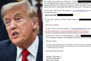 “트럼프, 비키니 여성들과 있었다”…엡스타인 이메일 공개 파