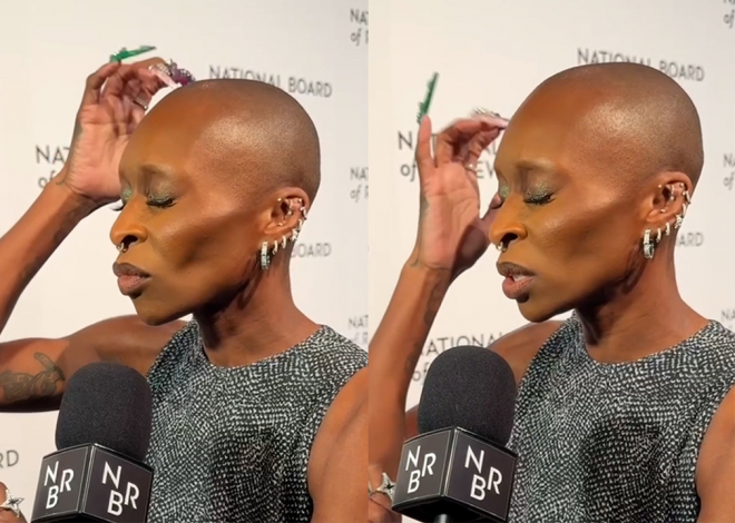 (영상) SNS 접수한 신시아 에리보 ‘머리 태핑’ 밈 정체