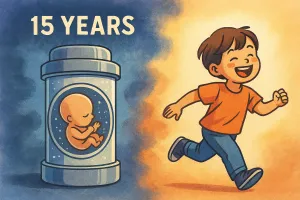“태어나자마자 사춘기?”…‘15년 보관’ 냉동배아 시험관 아