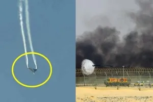 비상탈출도 못 하고…인도 전투기, 에어쇼 곡예비행 중 추락 