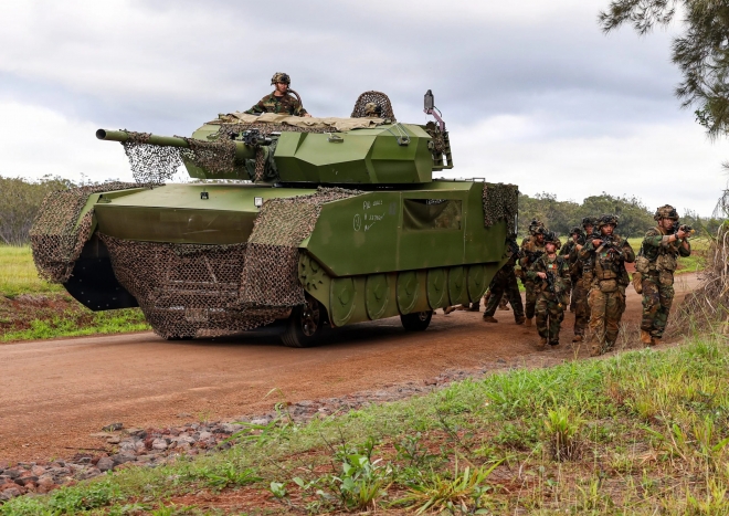 합판으로 만든 전차?…미군의 진짜 같은 훈련법