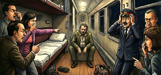 “30년 근무에 이런 건 처음”…야간열차 침대칸 복도서 만취 승객 ‘대변’ 소동