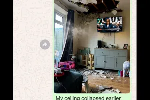 AI 사진 장난, 이번에는 천장이 무너졌다!