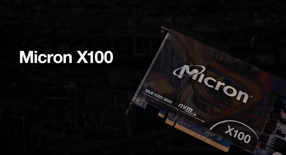 마이크론의 콴트X X100 SSD