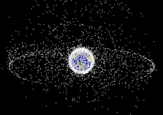 우주쓰레기 자료사진 NASA